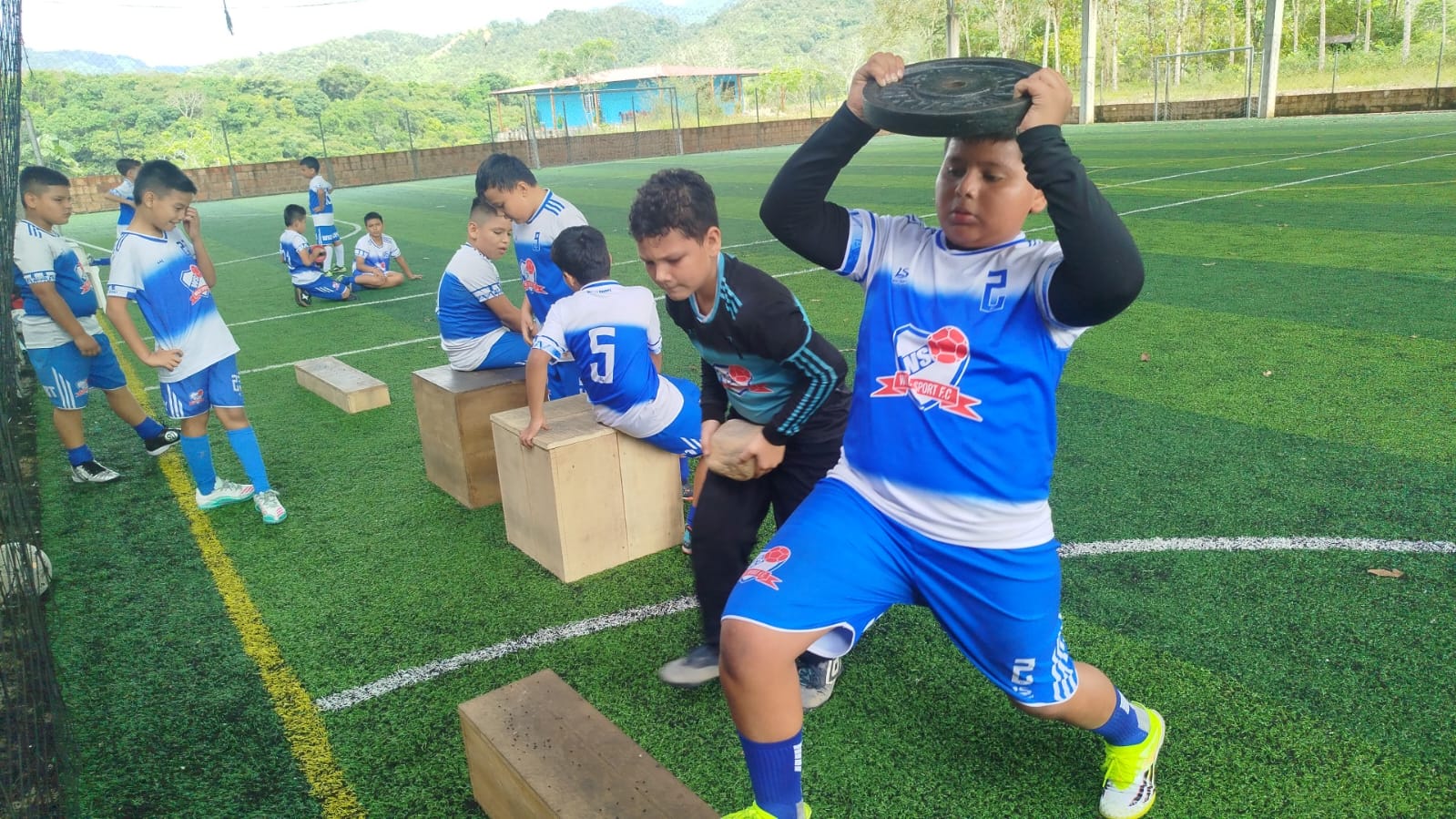 Entrenamiento de Willy Sport FC